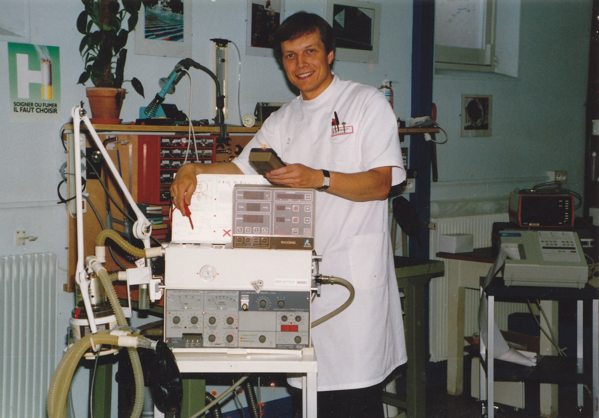 Au service de la maintenance biomédicale